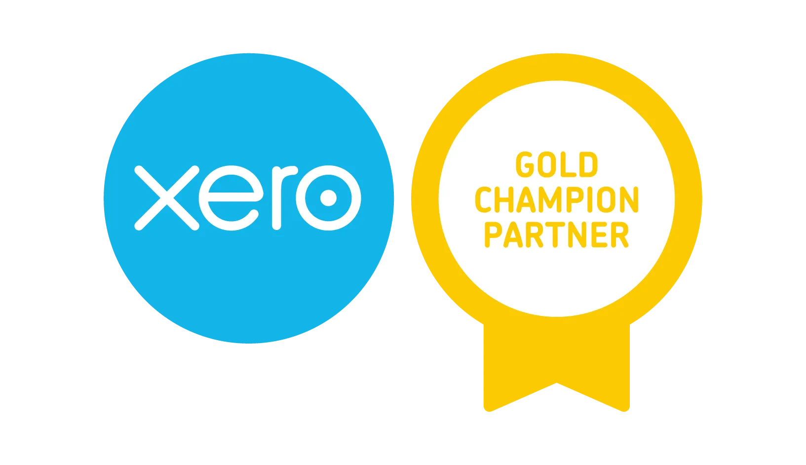 Xero Champion Gold Partner Badge Rgb
